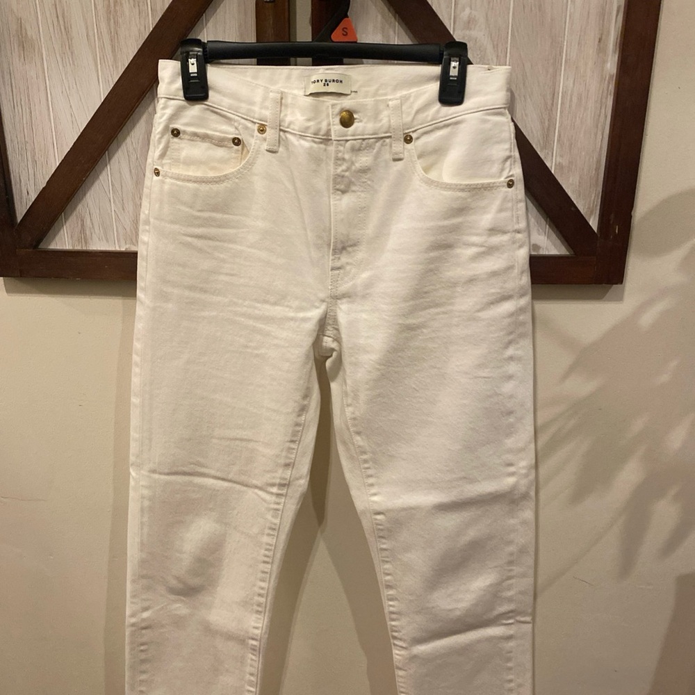 Tory Burch cropped Leg Jeans